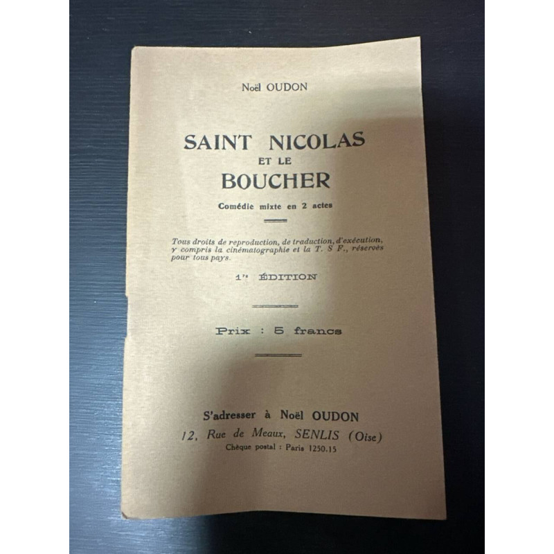 Saint nicolas et le boucher