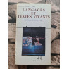 Langages et textes vivants