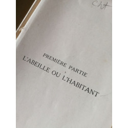 L'abeille ou l'habitant