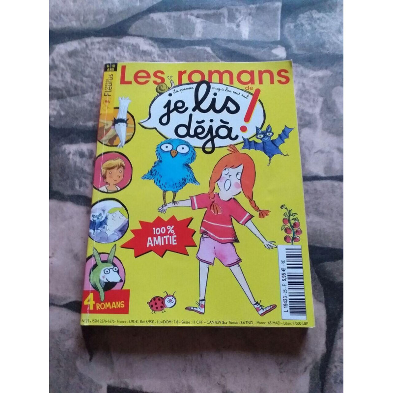 Les romans je lis deja