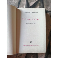 La lettre écarlate