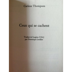 Ceux qui se cachent
