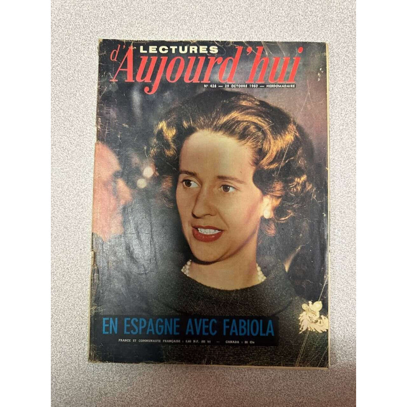Lectures d'Aujourd'hui n°426