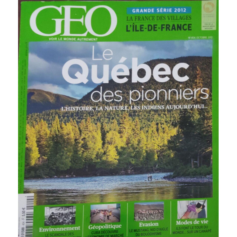 Magazine Géo N°404