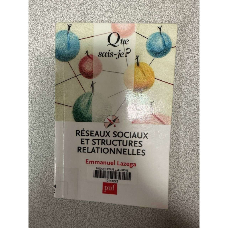Réseaux sociaux et structures relationnelles