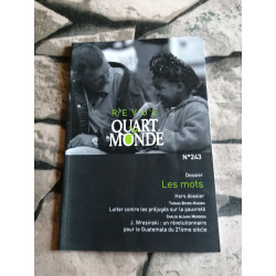 Revue quart monde nº 243 - Les mots