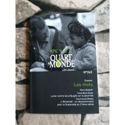 Revue quart monde nº 243 - Les mots