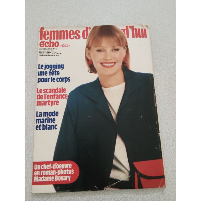Femmes d'aujourd'hui echo de la mode N°12