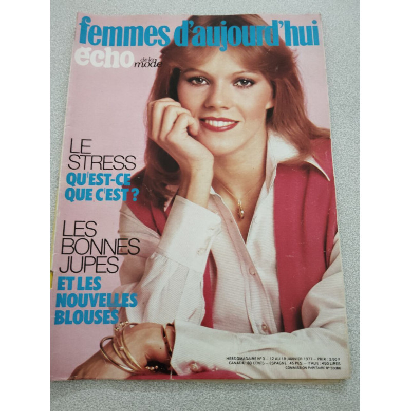 Femmes d'aujourd'hui echo de la mode N°3