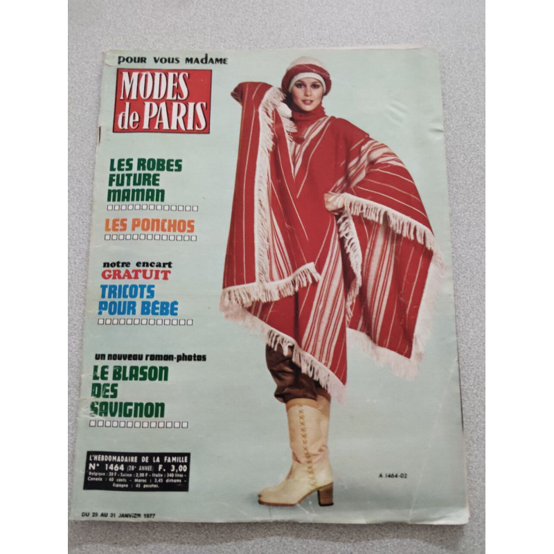 MODES de PARIS N°1464
