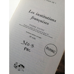 Les Institutions Francais