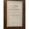 La prière pour le sacerdoce