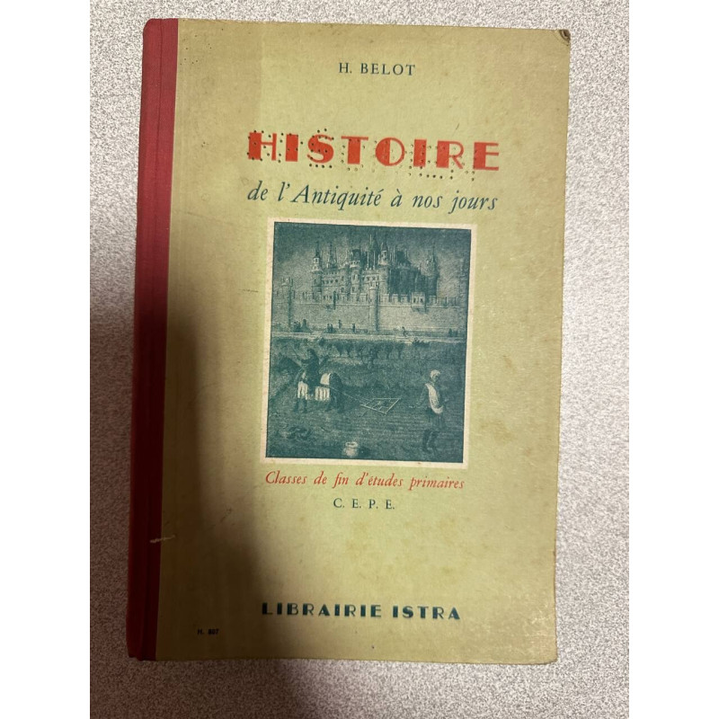 Histoire de l'antiquité à nos jours