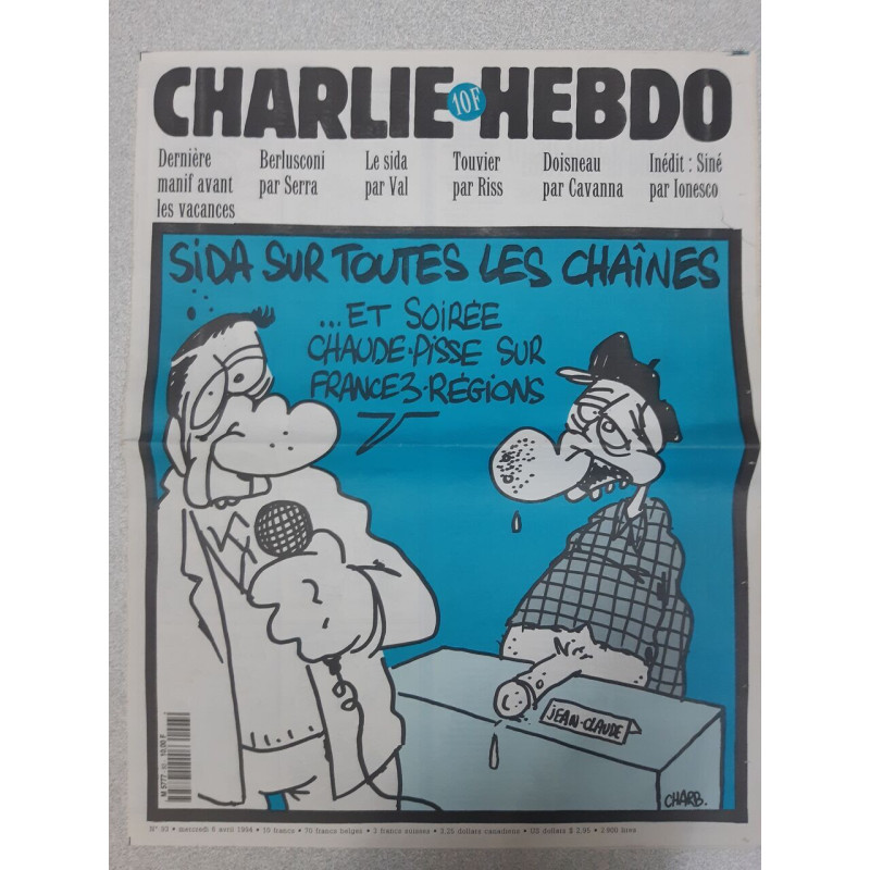 Charlie Hebdo N° 93