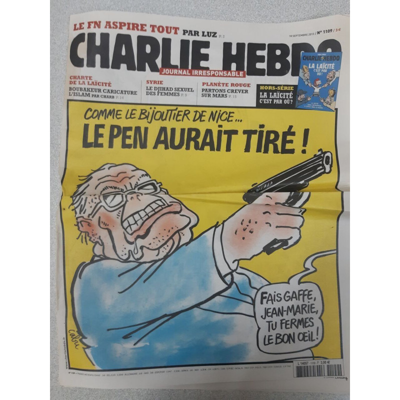 Charlie Hebdo N° 1109