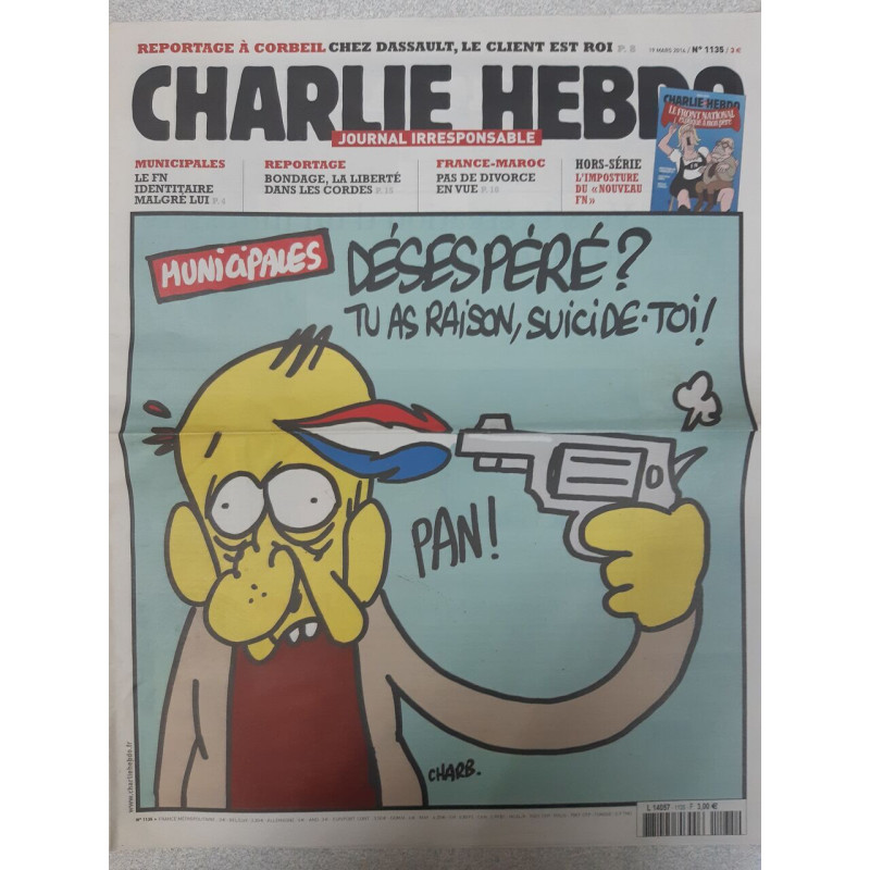 Charlie Hebdo N° 1135