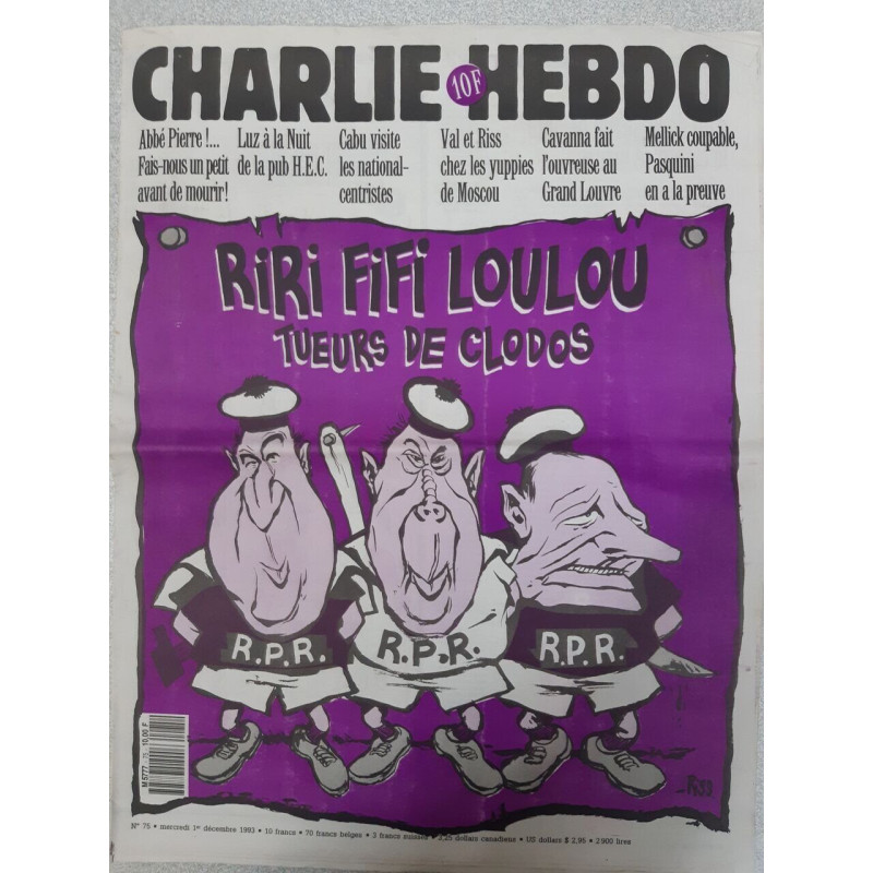 Charlie Hebdo N° 75