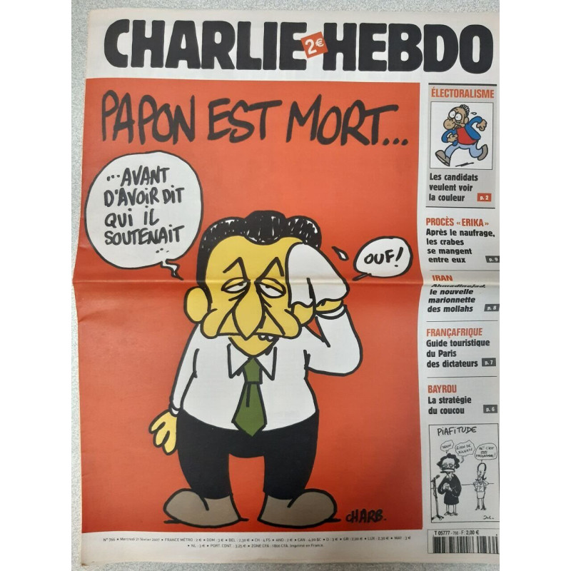 Charlie Hebdo N° 766