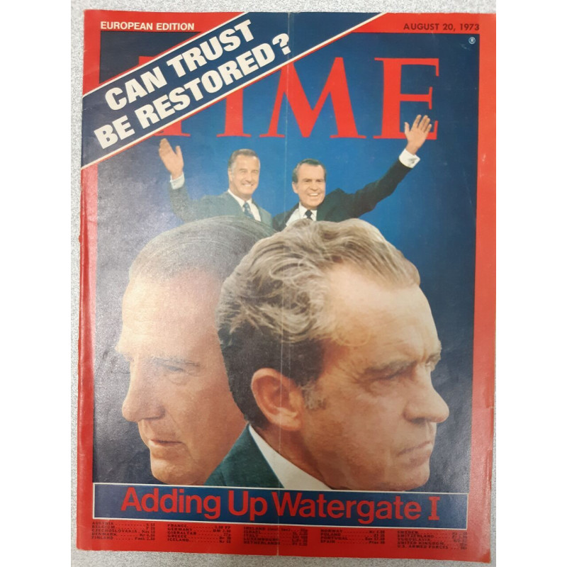Time in english - Europe edition - August 20 1973