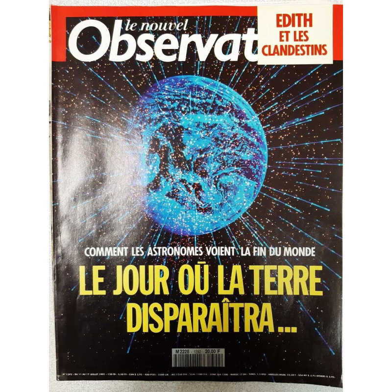 Le Nouvel Observateur N° 1392