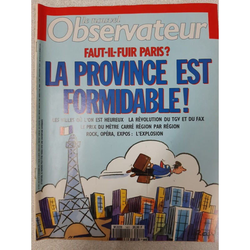 Le Nouvel Observateur N° 1401
