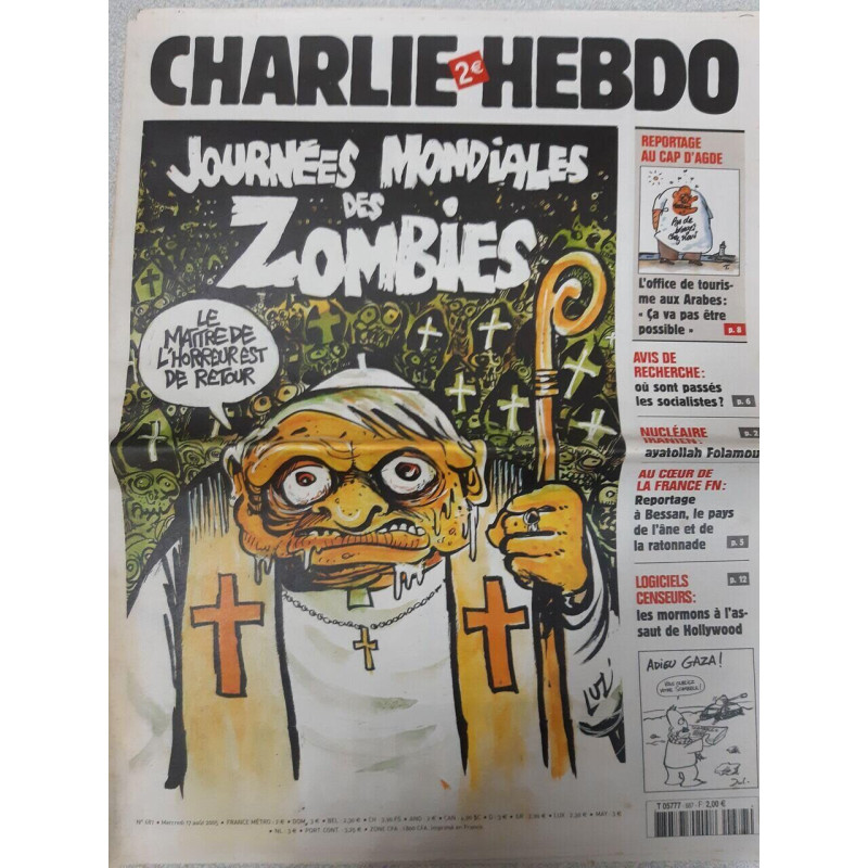 Charlie Hebdo N° 687