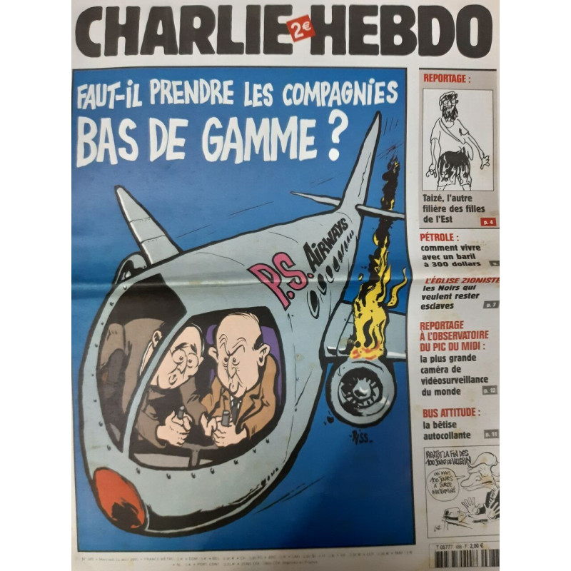 Charlie Hebdo N° 688