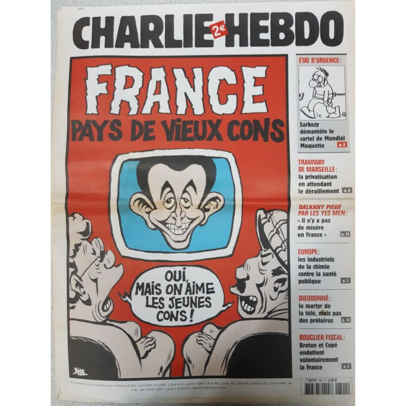 Charlie Hebdo N° 701