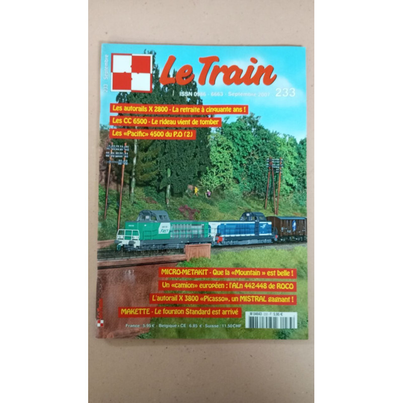 Revue Le Train N° 233