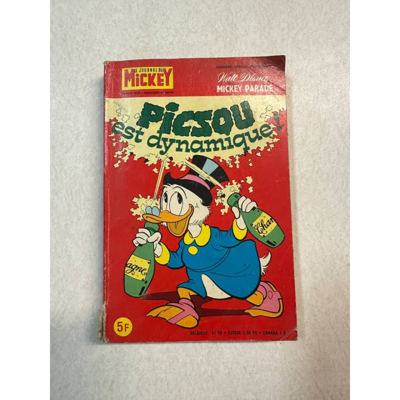 Le Journal de Mickey n° 1363 bis - Picsou est dynamique