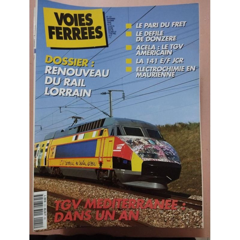 Revue Voies Ferrées N° 121