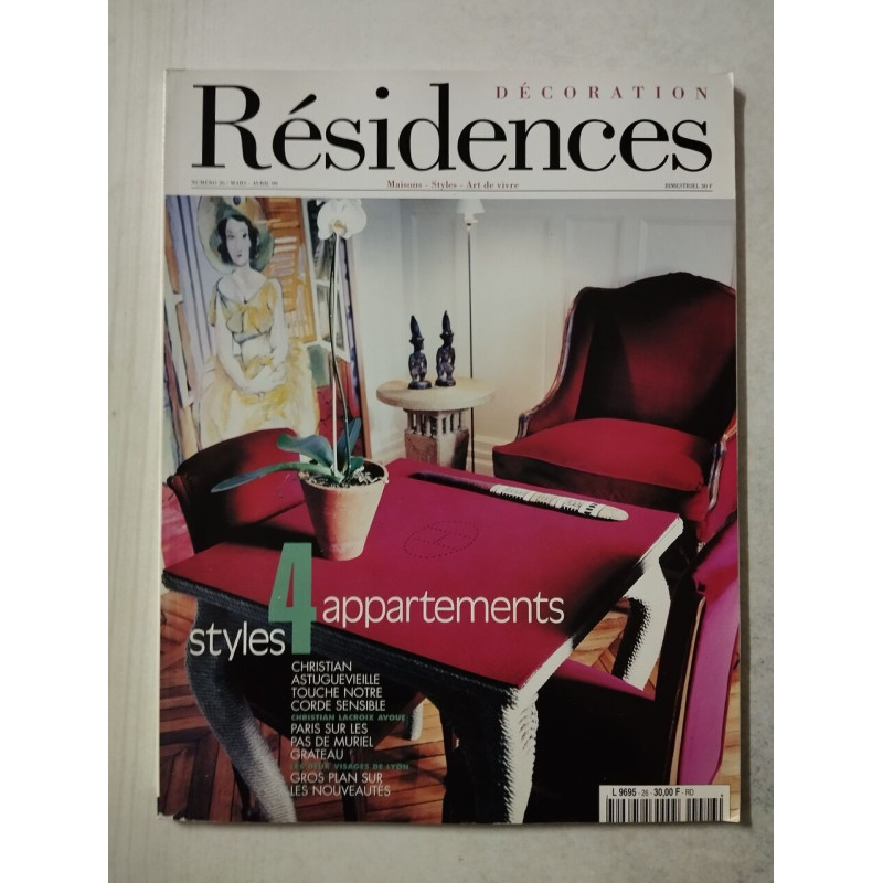 Résidences decoration nº 26 / Mars- Avril 1999