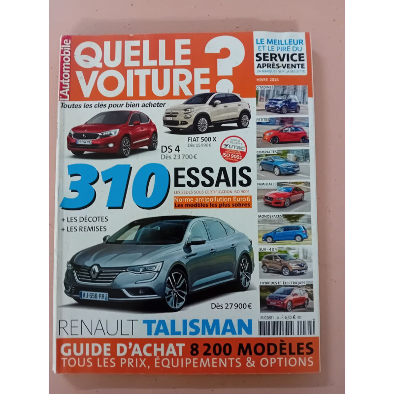 Revue L-automobile Magazine N° 34 HS