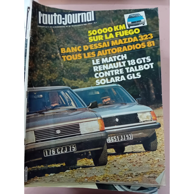 Revue Auto-Journal N° 22