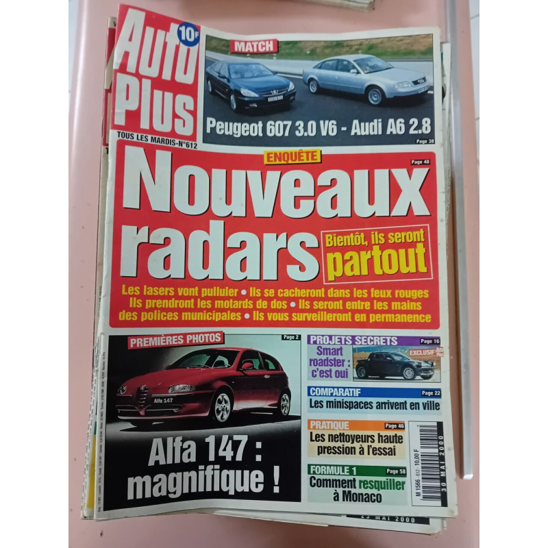 Revue Auto Plus N° 612