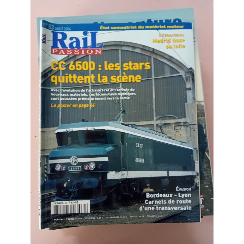 Revue Rail Passion N° 83
