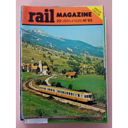 Revue Rail Magazine N° 63