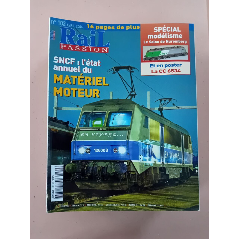 Revue Rail Passion N° 102