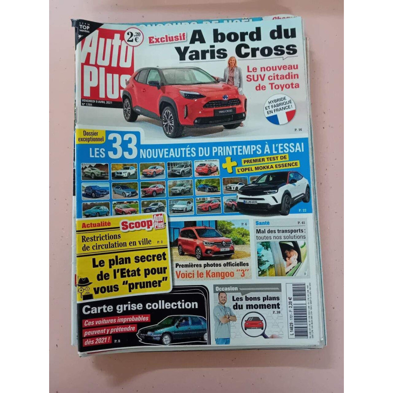 Revue Auto Plus N° 1701