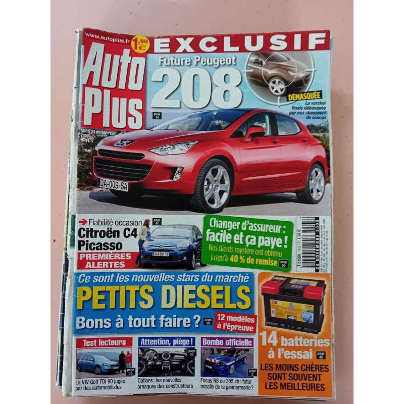 Revue Auto Plus N° 1107