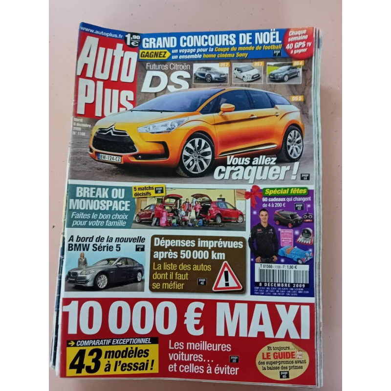Revue Auto Plus N° 1108