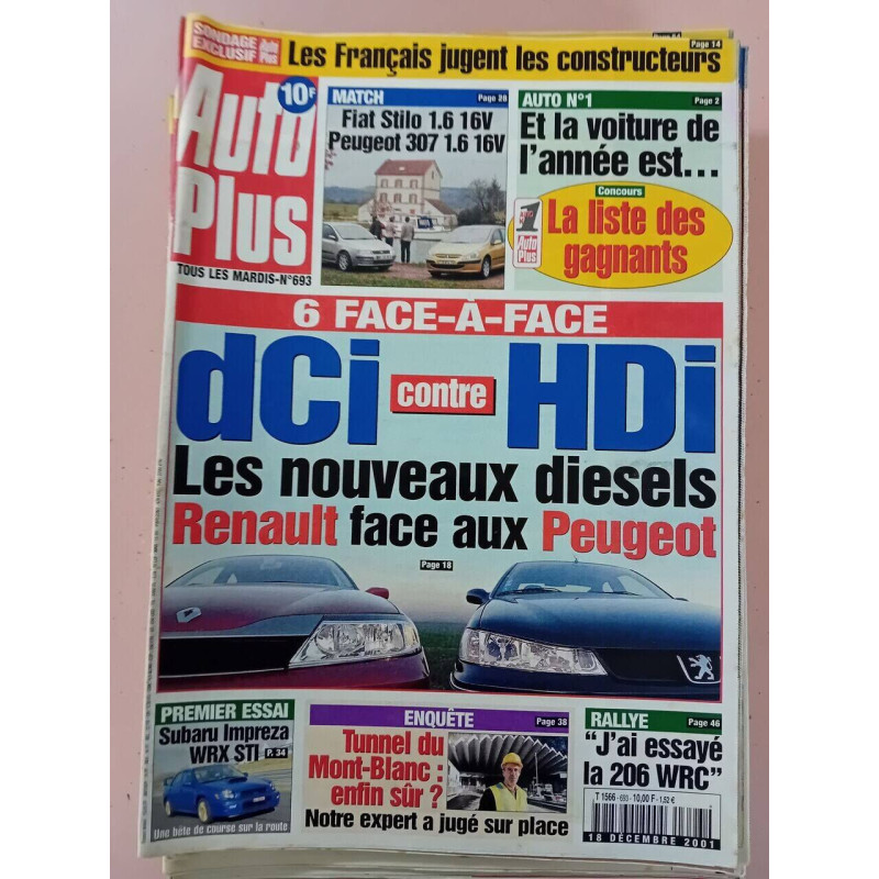 Revue Auto Plus N° 693