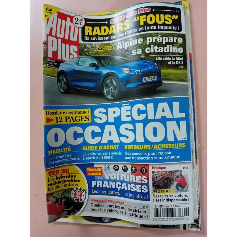 Revue Auto Plus N° 1696
