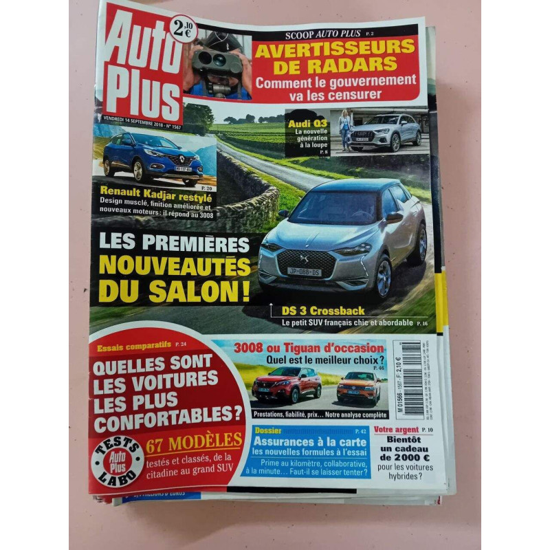 Revue Auto Plus N° 1567