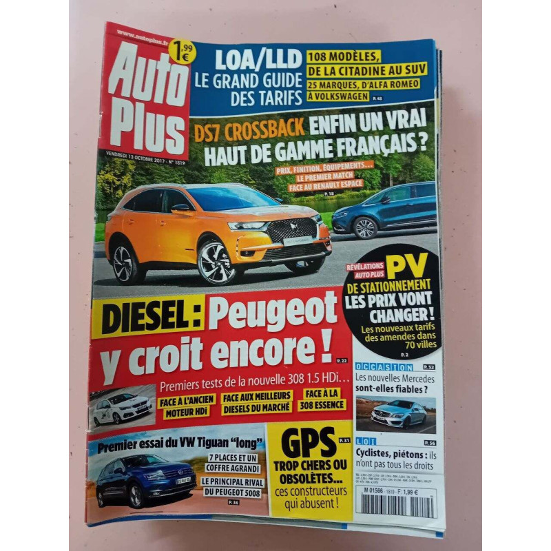 Revue Auto Plus N° 1519