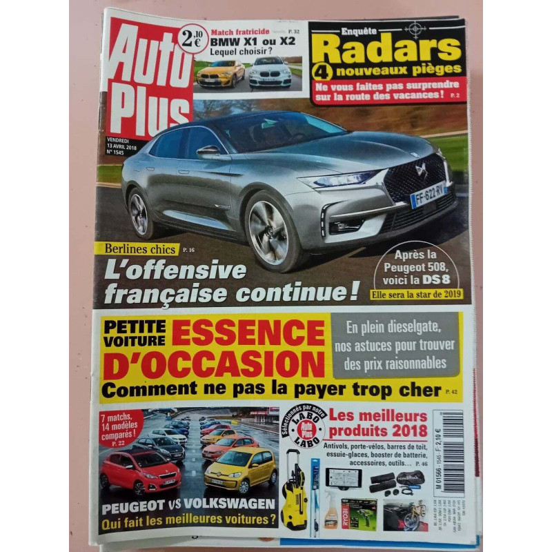 Revue Auto Plus N° 1545
