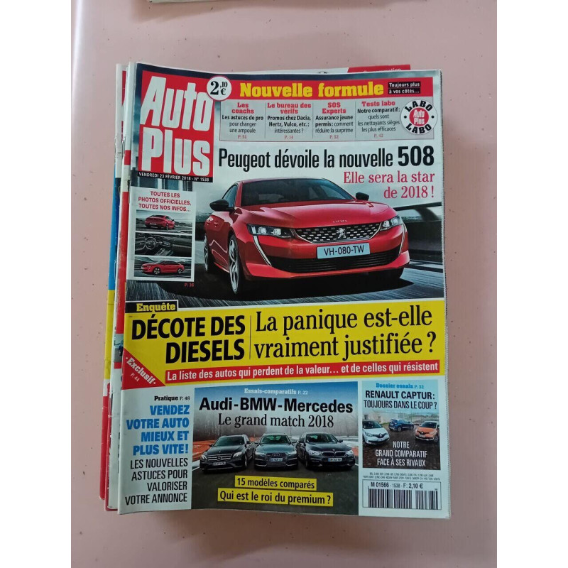 Revue Auto Plus N° 1538