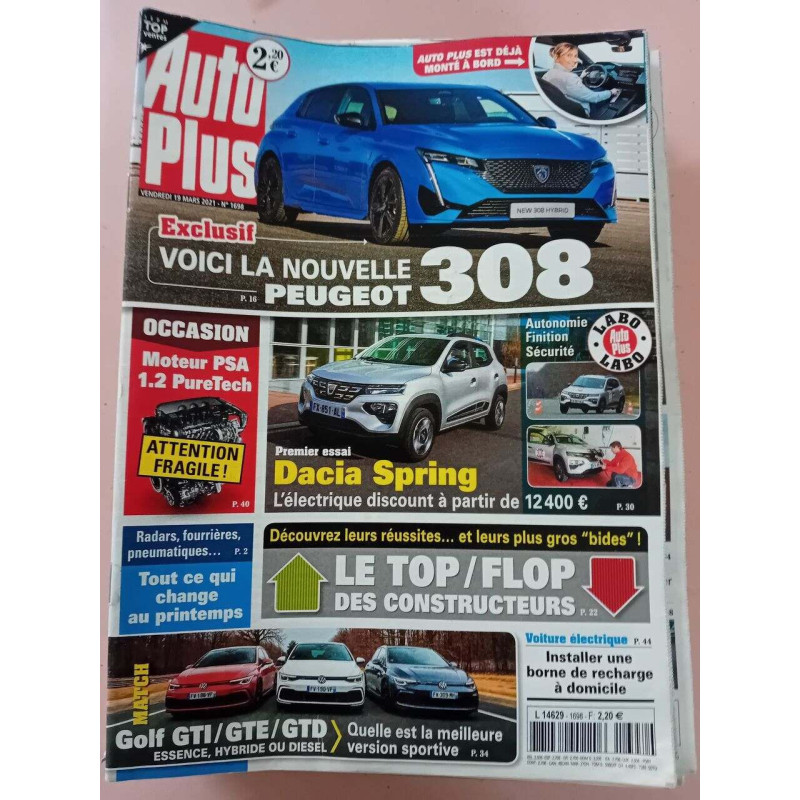 Revue Auto Plus N° 1698