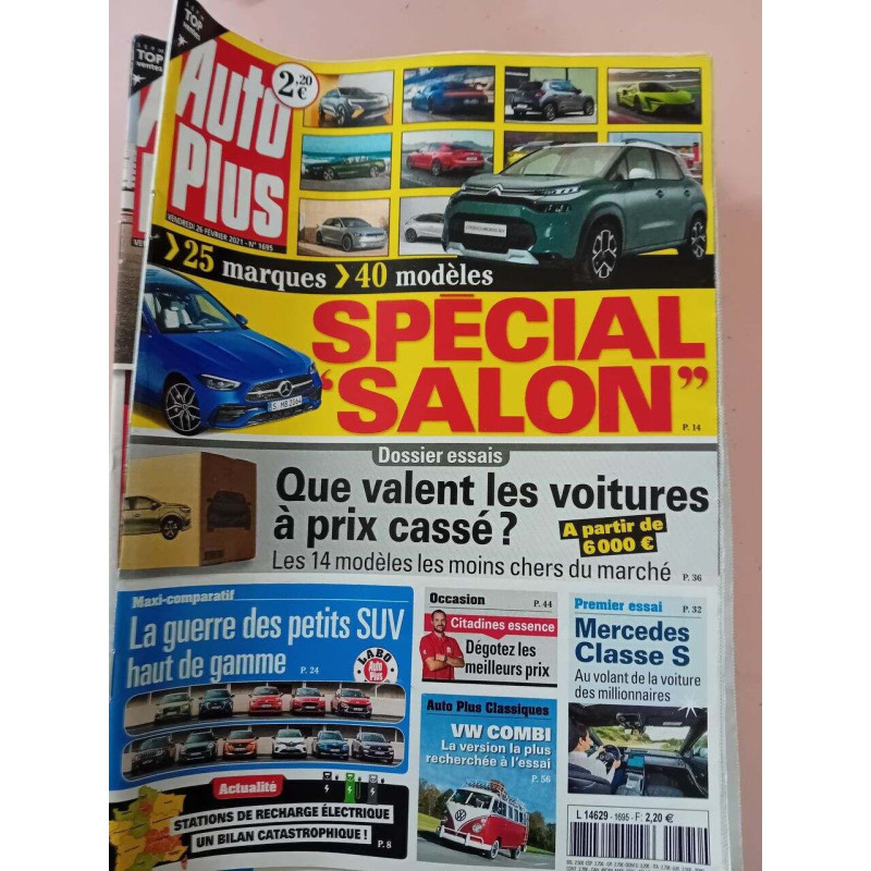 Revue Auto Plus N° 1695