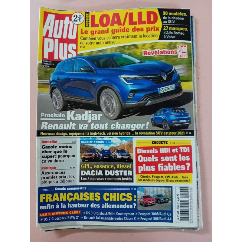 Revue Auto Plus N° 1596